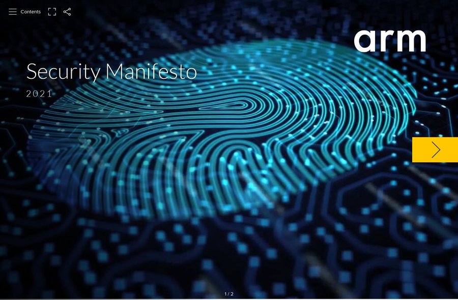 Arm Security Manifesto 2021