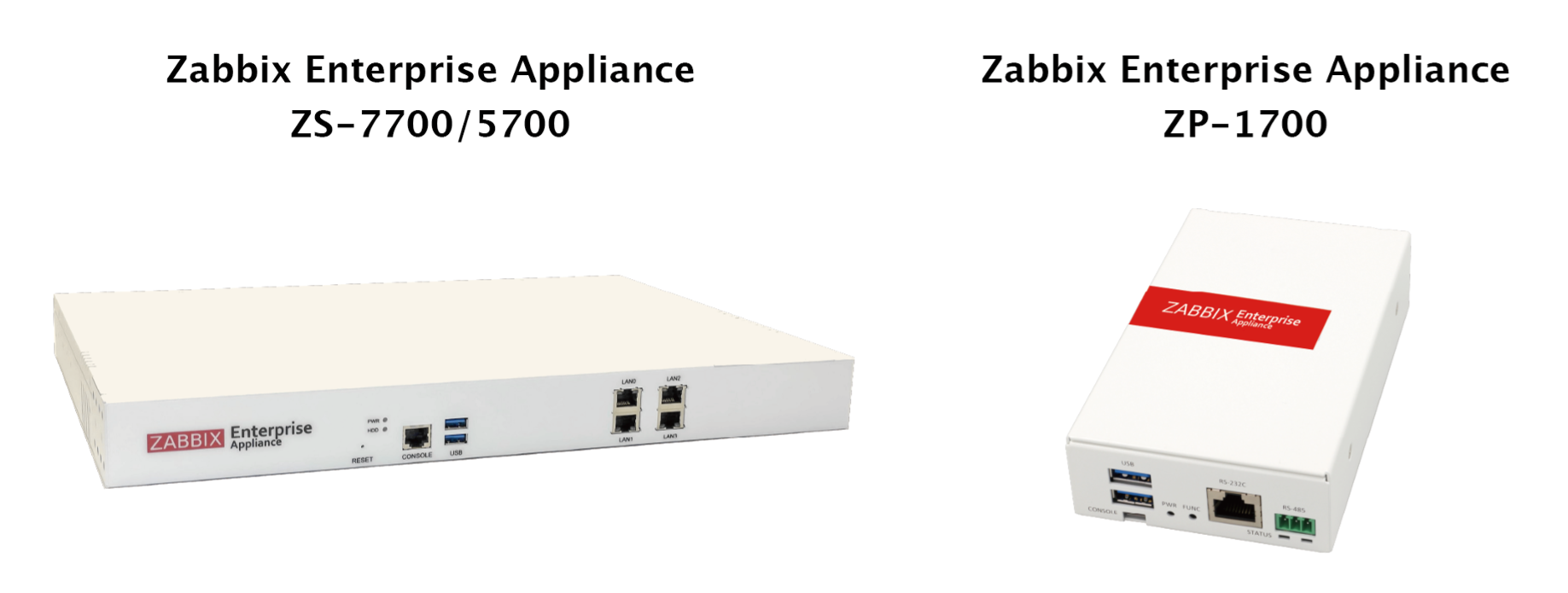 Enterprise Appliance ZS-7600/5600外観