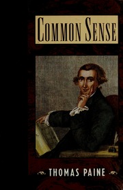 Cover of edition commonsense00pain