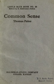 Cover of edition commonsense00painrich