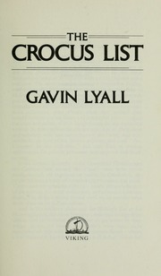 Cover of edition crocuslist00lyal