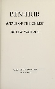 Cover of edition benhurtaleofchri0000wall