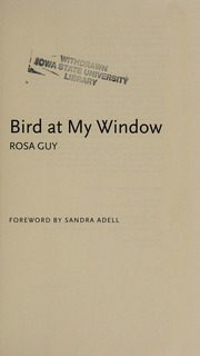 Cover of edition birdatmywindow0000guyr