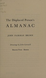 Cover of edition displacedpersons0000brow