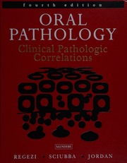 Cover of edition oralpathologycli0000rege_f8d1