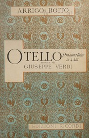 Cover of edition otellodrammaliri00boit