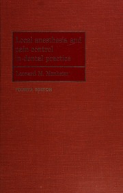 Cover of edition localanesthesiap0000monh