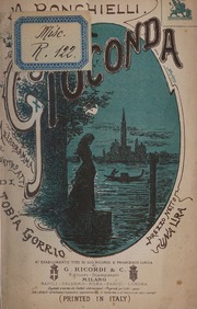 Cover of edition lagiocondamelodr00boit_5