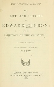 Cover of edition lifelettersofedw00gibb