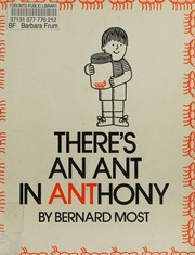 Cover of edition theresantinantho0000most