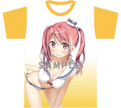 【カントク】フルグラフィックTシャツ・くるみランジェリー