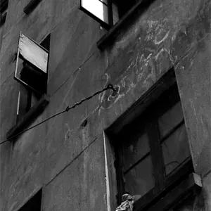 Windows of old building