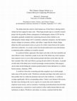 Research paper thumbnail of Climate Change, November 11, 2012 revised.docx