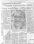 Research paper thumbnail of Svarta ekonomin okar den verkliga valfarden