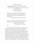 Research paper thumbnail of Last Man or Overman? Transhuman Appropriations of a Nietzschean Theme