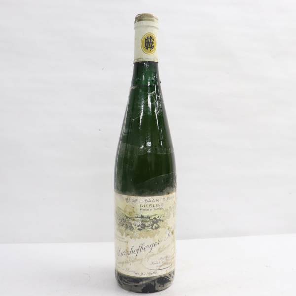 MOSEL SAAR RUWER（モーゼル ザール ルーヴァー）リースリング 1990 9％ 750ml ※汚れ・フィルム接着有り X23A240219_1