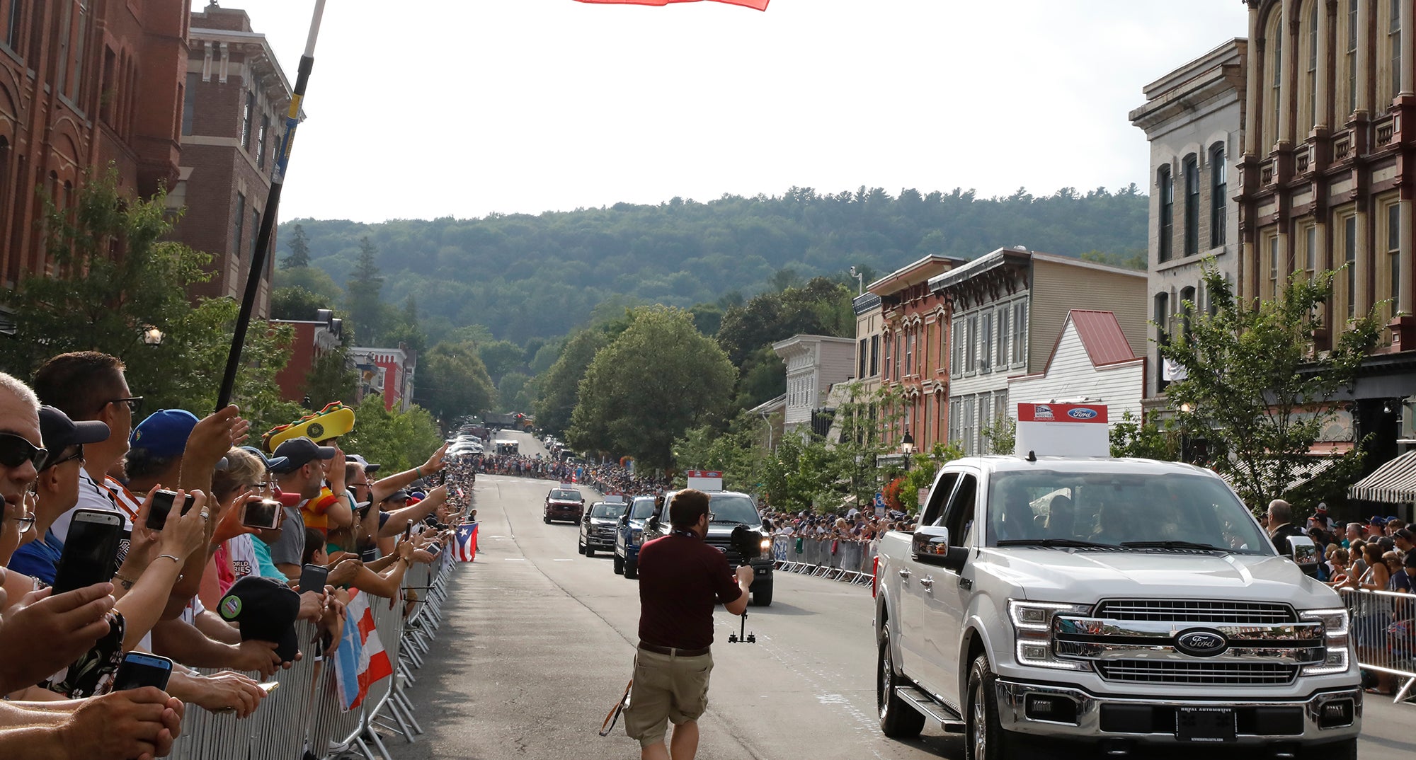 Parade of Legends on Main Street