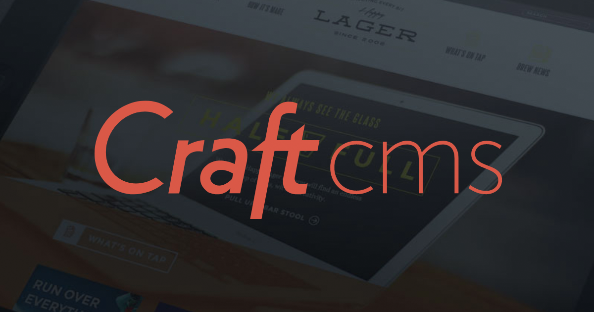 【Craft CMS】新しいセクションタイプを作ってフィールドを試す①