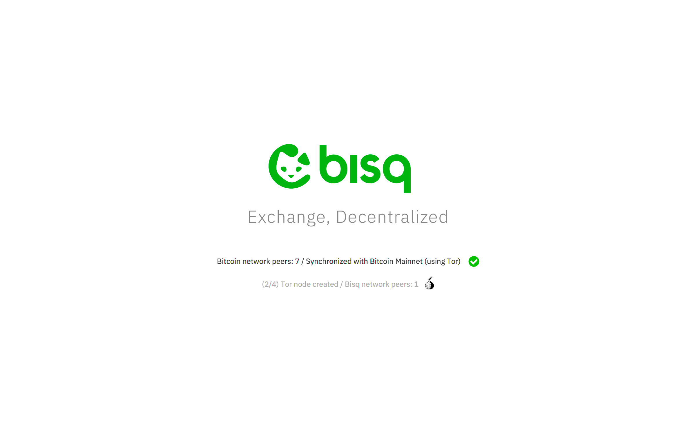 Offer Book view inside Bisq