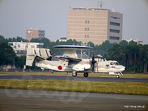 E-2C 早期警戒機（34-3453） - 入間航空祭 2011 にいってきた