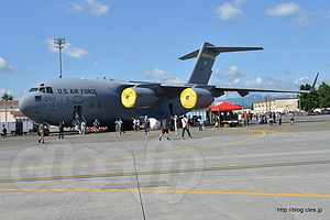 C-17A Globemaster III （05-5153） - 横田基地日米友好祭 2015 の米軍機