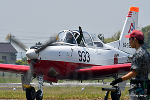 T-7（66-5933）タキシング - T-7 だらけの静浜航空祭