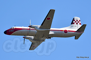 YS-11FC（12-1160） - 飛行点検隊と第402飛行隊（入間航空祭 2017） 