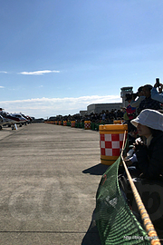 滑走路前列 - 入間基地航空祭 2018 にいってきた