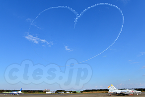 キューピッド（矢なし） - 入間のブルーインパルスは中断されやすい？（入間基地航空祭 2018）