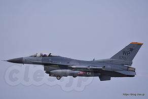 F-16CM（WP 90-0711）離陸 - 飛行展示いろいろ（横田基地日米友好祭2019）