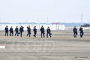 パイロット登場 - ちょっと地味なブルーインパルス（入間基地航空祭 2019）