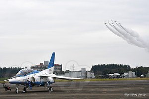 デルタローパスと予備機 - ちょっと地味なブルーインパルス（入間基地航空祭 2019）