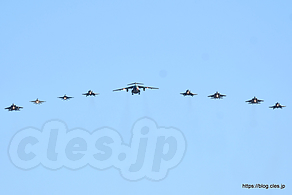  - これぞ岐阜、異機種大編隊（岐阜基地航空祭 2019）