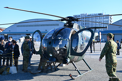 OH-6D - 退役間近の OH-6D （第47回木更津航空祭）