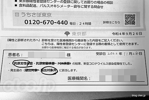 陽性と診断された方へ - 今日から正式に療養生活（療養 2 日目）