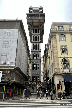 サンタ・ジュスタのリフト - サンタ・ジュスタのリフト ( Elevador de Santa Justa )