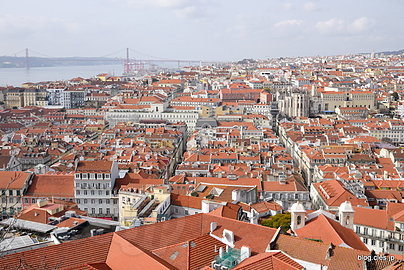 リスボンを一望 - サン・ジョルジェ城 ( Castelo de São Jorge )