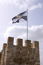 リスボン旗 - サン・ジョルジェ城 ( Castelo de São Jorge )