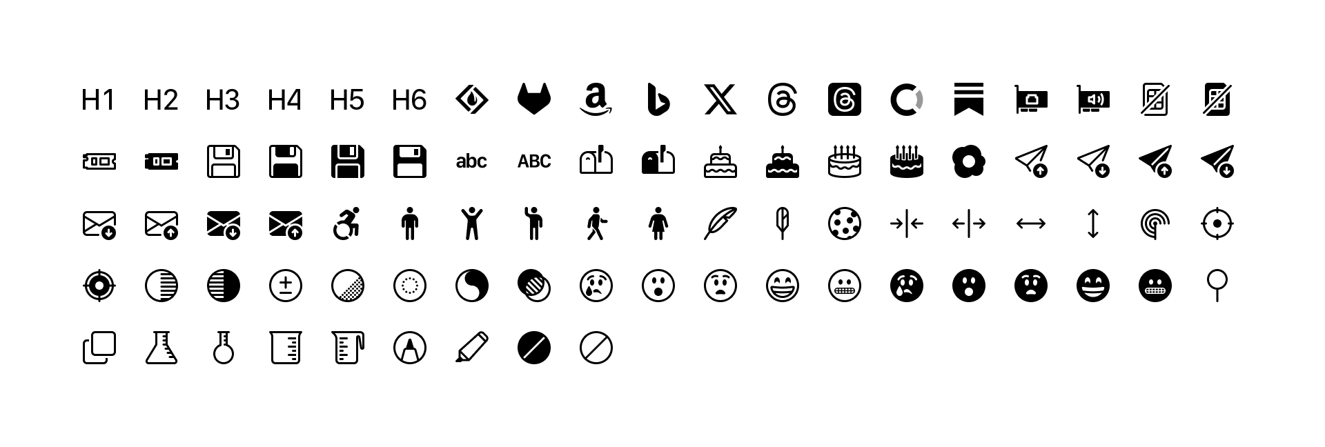 New icons in v1.11.0