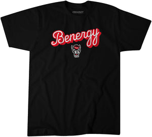 NC State Basketball: Ben Middlebrooks Benergy Adult T-Shirt