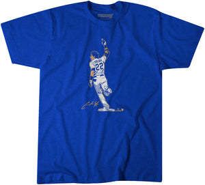 Christian Yelich Superstar Pose Shirt, Milwaukee - MLBPA - BreakingT