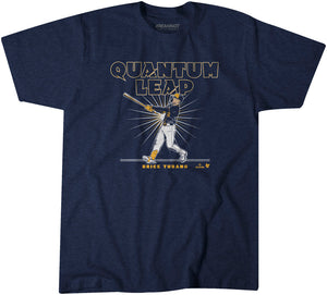 Brice Turang: Quantum Leap Shirt, Milwaukee -MLBPA Licensed- BreakingT