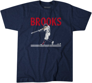 Brooks Lee Slugger Swing Shirt, Minnesota - MLBPA Licensed - BreakingT