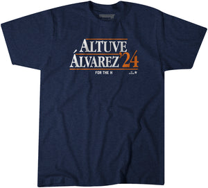 Altuve álvarez '24 Shirt + Hoodie, Houston - MLBPA Licensed -BreakingT