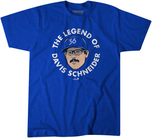 The Legend of Davis Schneider Shirt, Toronto - MLBPA - BreakingT