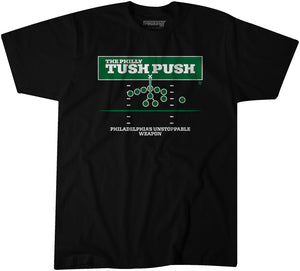 Philly Tush Push T-Shirt | Philadelphia Pro Football