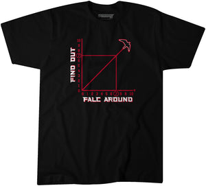 Falc Around and Find Out T-Shirt | Las Vegas Pro Football