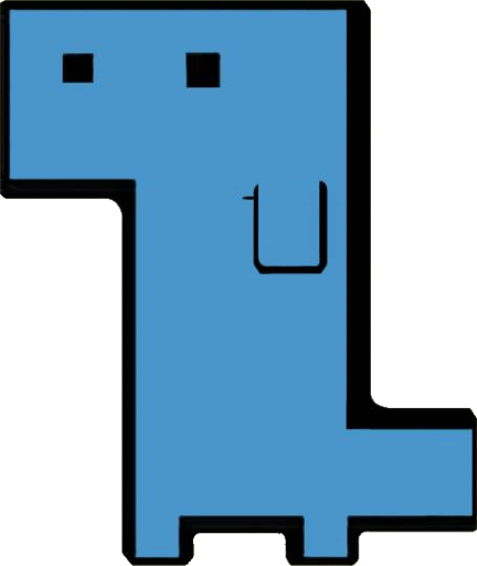 Blue Square Monster