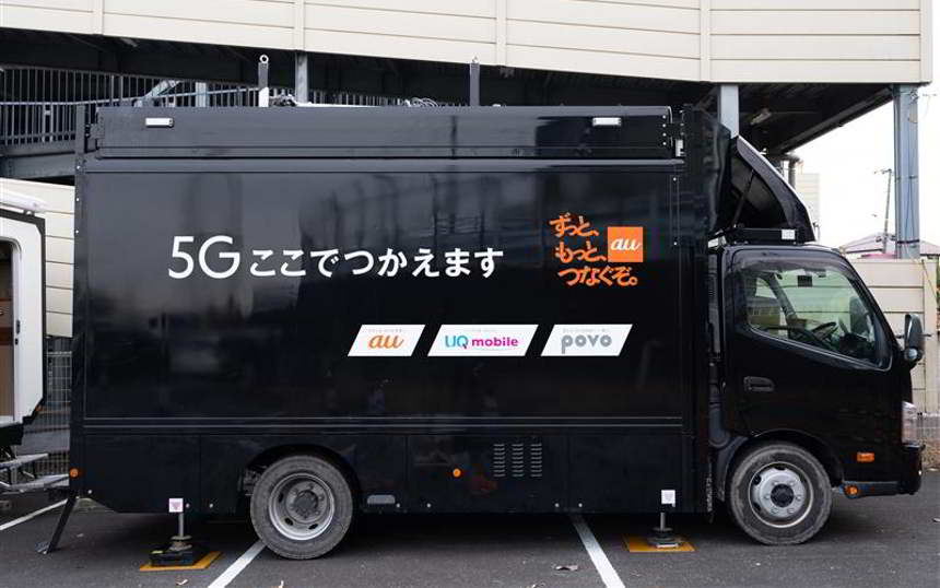 5G車載基地局