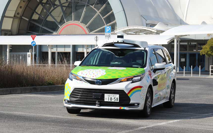 東京臨海副都心の公道で自動運転　ソフトバンクとトヨタ共同出資のMONETが一般利用者向けに